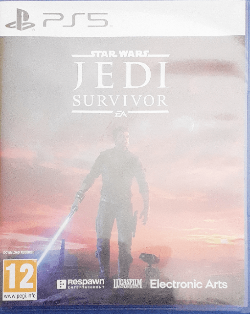 Star Wars Jedi: Survivor box art for Playstation 5
